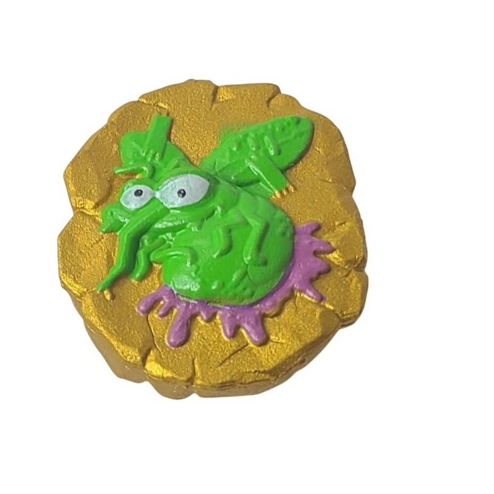 Zuru Smashers Dino Island Mini Figure Gold Mosquito Fossil Toy 1" Series 5 Loose